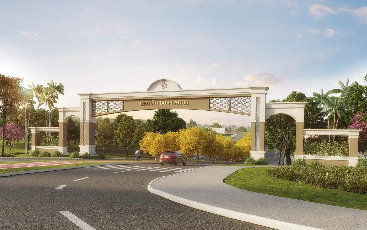 Riviera dos Lagos: Portal de entrada